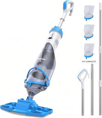 Aspiradora Inalámbrica para Pileta BIELMEIER | Limpieza Manual sin Cables ni Mangueras