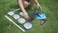 Aspiradora Inalámbrica para Pileta BIELMEIER | Limpieza Manual sin Cables ni Mangueras